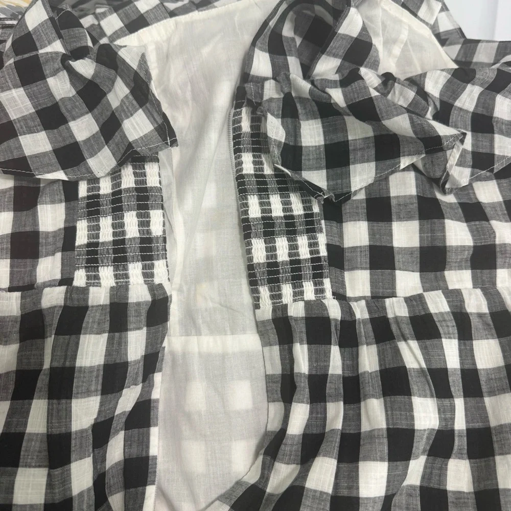 J.Crew NWOT Women’s Midi Gingham Dress SZ 00
